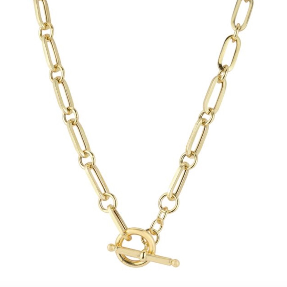 True to Form Toggle Link Chain Pendant Necklace